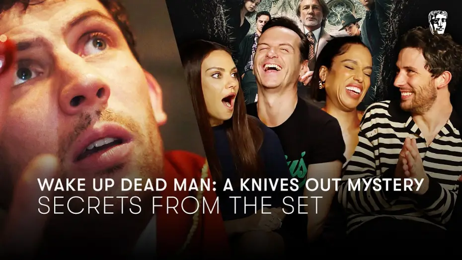 Watch film Wake Up Dead Man: A Knives Out Mystery | Miracles, Rain Machines & Jeremy Renner&rsquo;s Comeback! Knives Out: Wake Up Dead Man Cast Spill | BAFTA