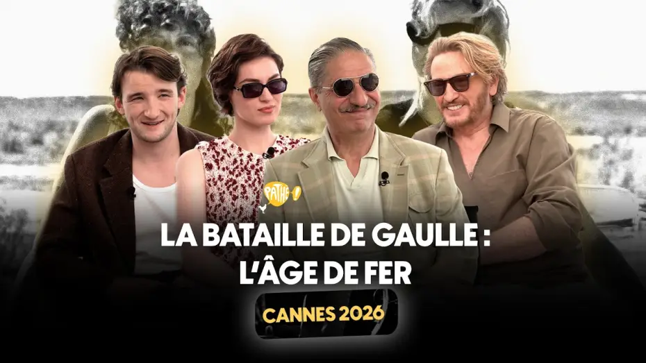 Watch film De Gaulle: Tilting Iron (Film 1) | CANNES 2026 - Interview x LA BATAILLE DE GAULLE : L'&Acirc;GE DE FER (Simon Abkarian, Beno&icirc;t Magimel...)