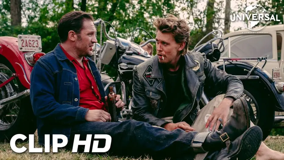 Watch film The Bikeriders | Clip - &iquest;En qu&eacute; estabas pensando?