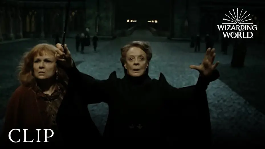 Watch film Harry Potter and the Deathly Hallows: Part 2 | Professor McGonagall Protects Hogwarts
