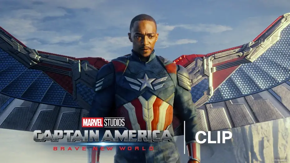 Watch film Captain America: Brave New World | Captain America and the Falcon Air Battle - Official Clip
