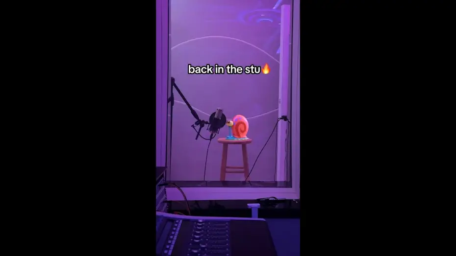 Watch film The SpongeBob Movie: Search for SquarePants | Gary in the recording booth