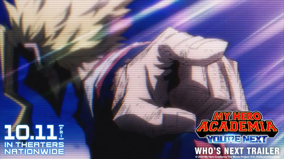 Watch film My Hero Academia: You're Next | Official English Subtitled Trailer "Who's Next"