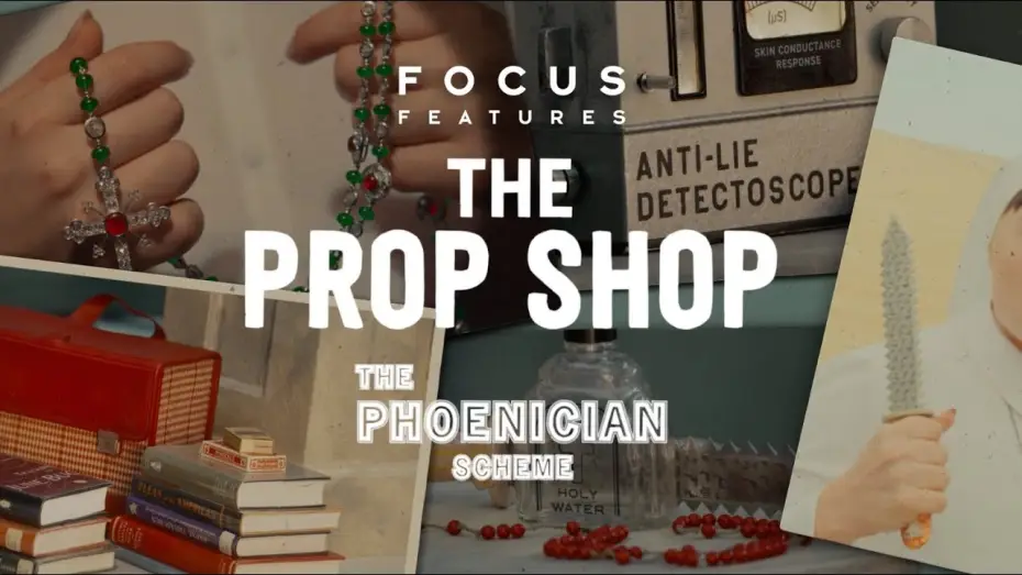 Watch film The Phoenician Scheme | Crafting the Scheme: Props Behind The Phoenician Scheme - Prop Shop