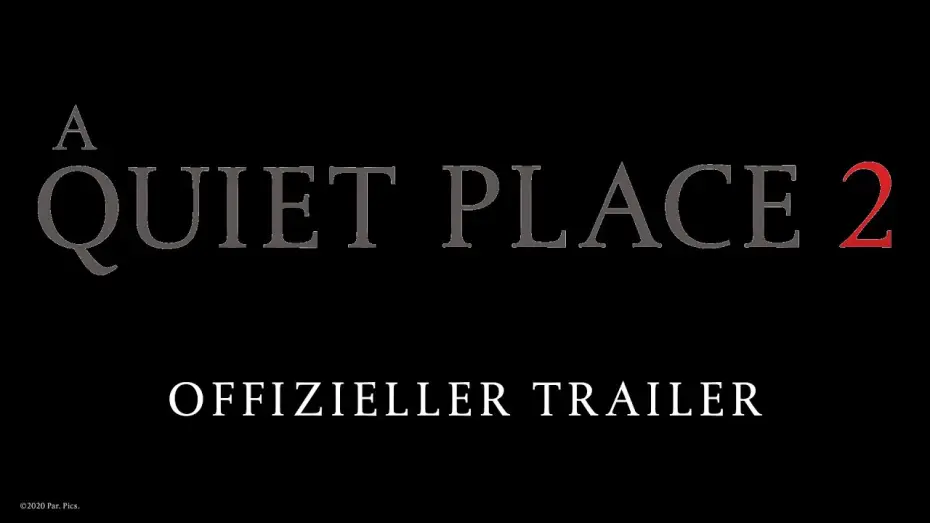 Watch film A Quiet Place Part II | A QUIET PLACE 2 | OFFIZIELLER TRAILER | Paramount Pictures Germany
