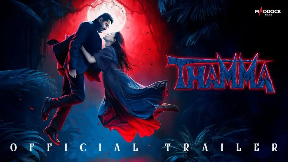Watch film Thamma | Thamma Official Trailer | Ayushmann, Rashmika, Paresh, Nawazuddin | In Cinemas This Diwali- 21st Oct