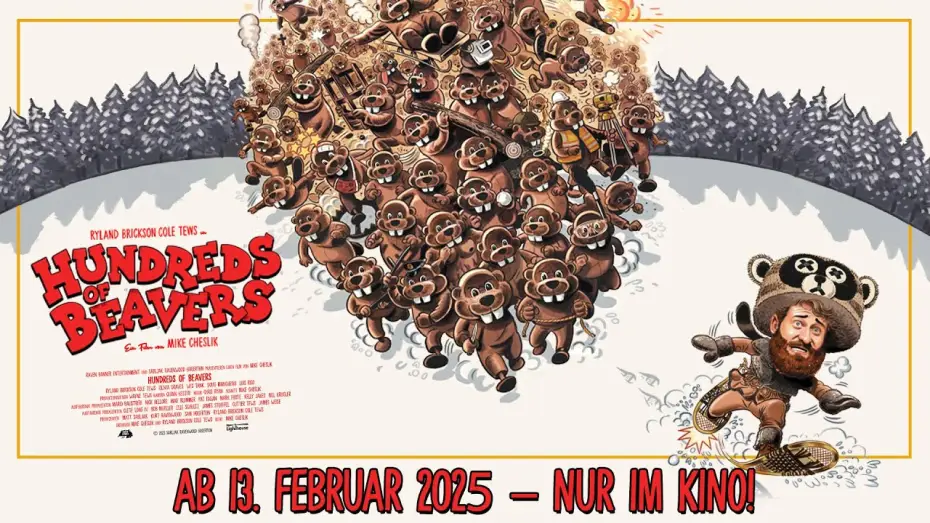Watch film Hundreds of Beavers | HUNDREDS OF BEAVERS - Ab 13.02.25 nur im Kino!