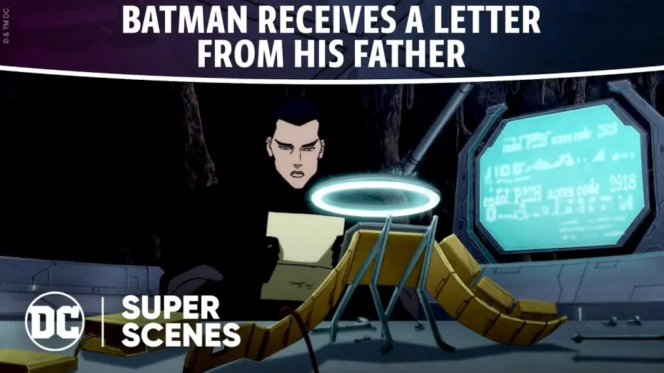 Watch film Justice League: The Flashpoint Paradox | DC Super Scenes: Batman's Letter