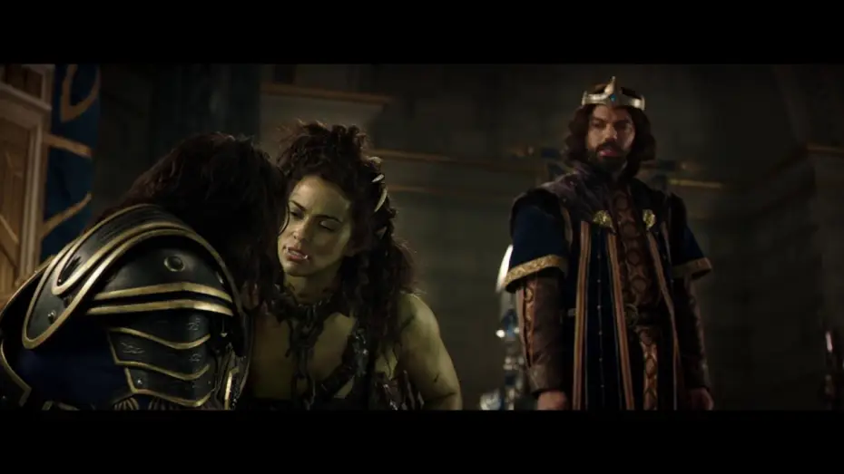 Watch film Warcraft | Warcraft Le Commencement / Extrait "Le roi Llane et Garona" VF [Au cin&eacute;ma le 25 Mai 2016]