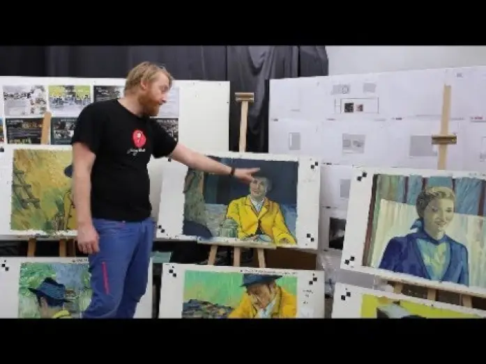 Watch film Loving Vincent | 29.7 Painting Sale - Portraits