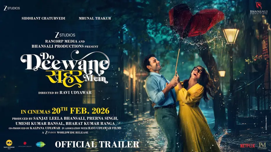 Watch film Do Deewane Seher Mein | Official Trailer