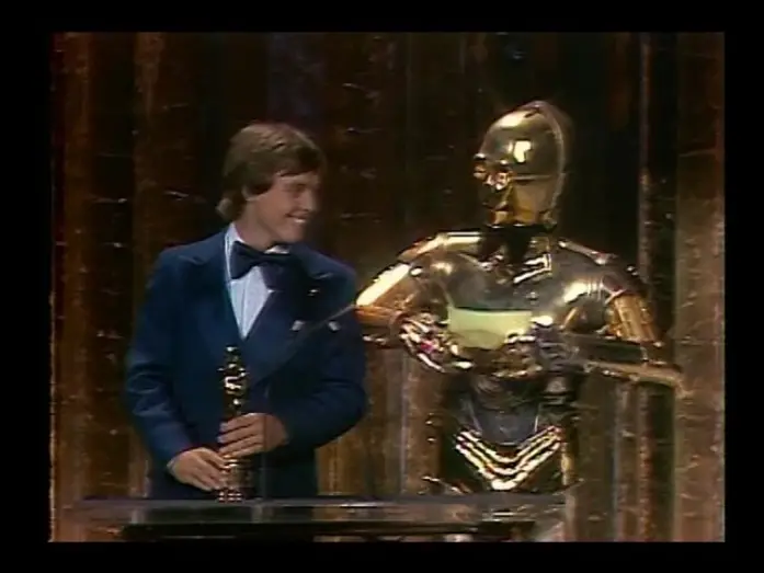Watch film Star Wars | Mark Hamill, C-3PO and R2-D2 Present Special Sound Oscars for Close Encounters and Star Wars