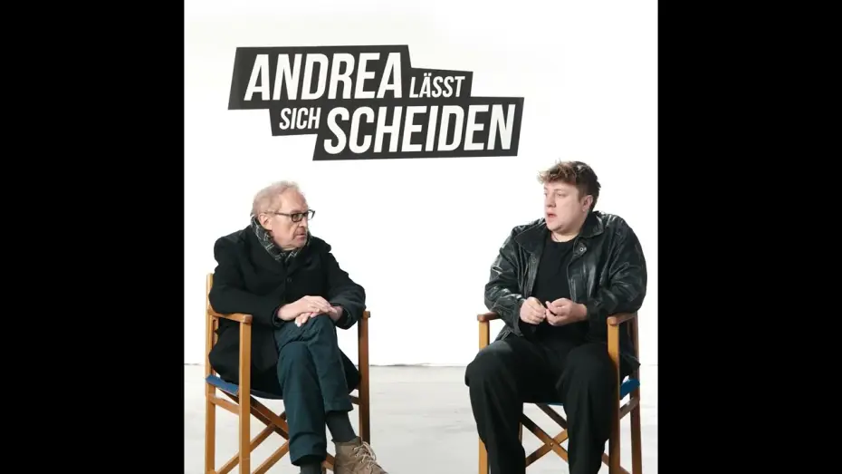 Watch film Andrea Gets a Divorce | Josef Hader und Thomas Schubert &uuml;ber ANDREA L&Auml;SST SICH SCHEIDEN - ab 4. April im Kino.