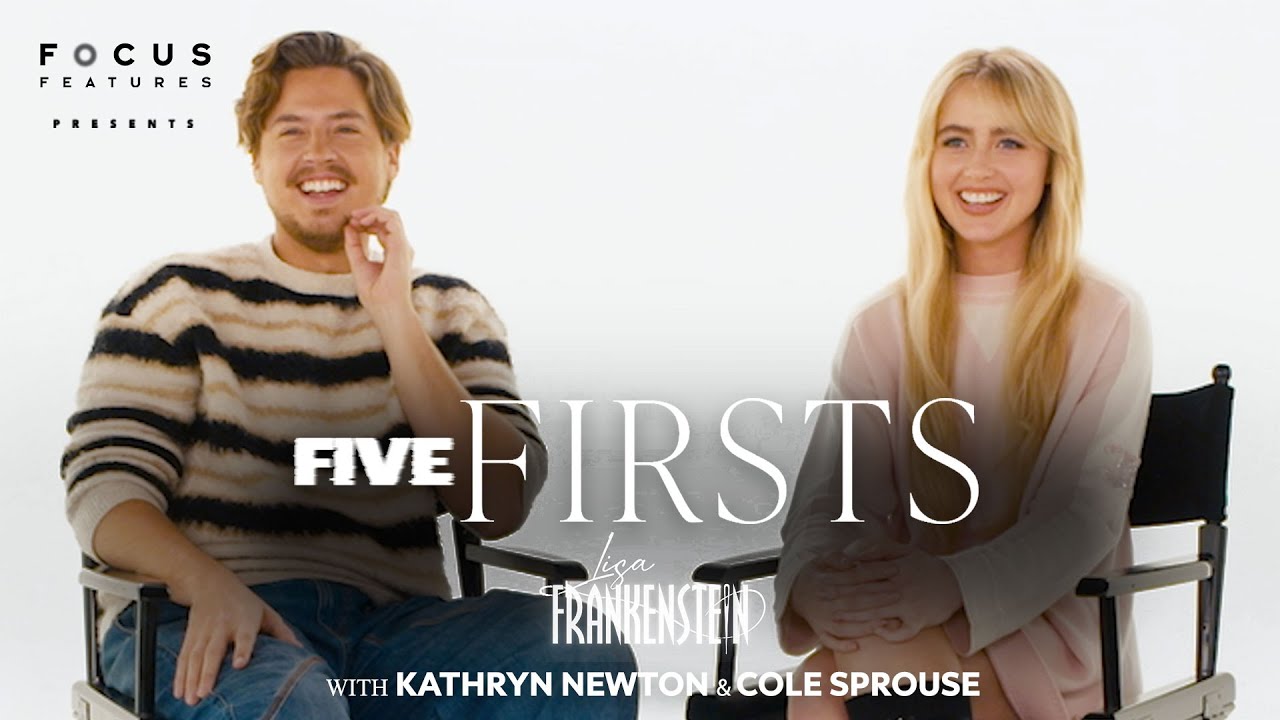Watch film Lisa Frankenstein | Lisa Frankenstein&rsquo;s Kathryn Newton & Cole Sprouse Dish Over First Times