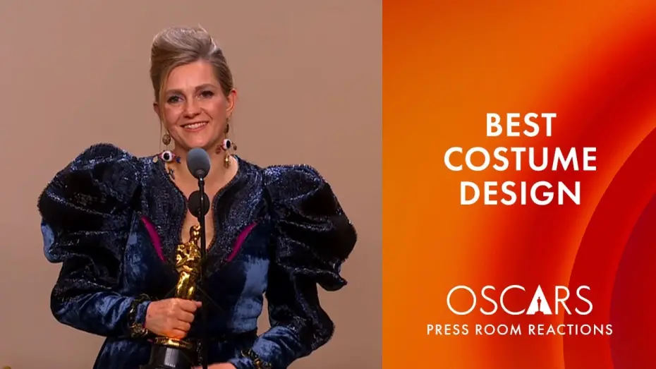 Watch film Poor Things | Best Costume Design | 'Poor Things' | Holly Waddington | Oscars 2024 Press Room Speech