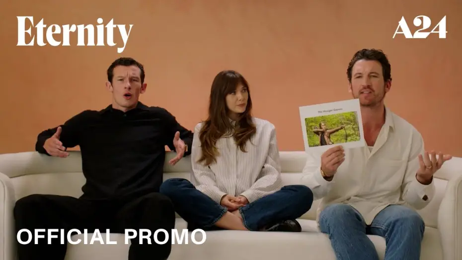 Watch film Eternity | Miles Teller, Elizabeth Olsen and Callum Turner Solve Love Triangles