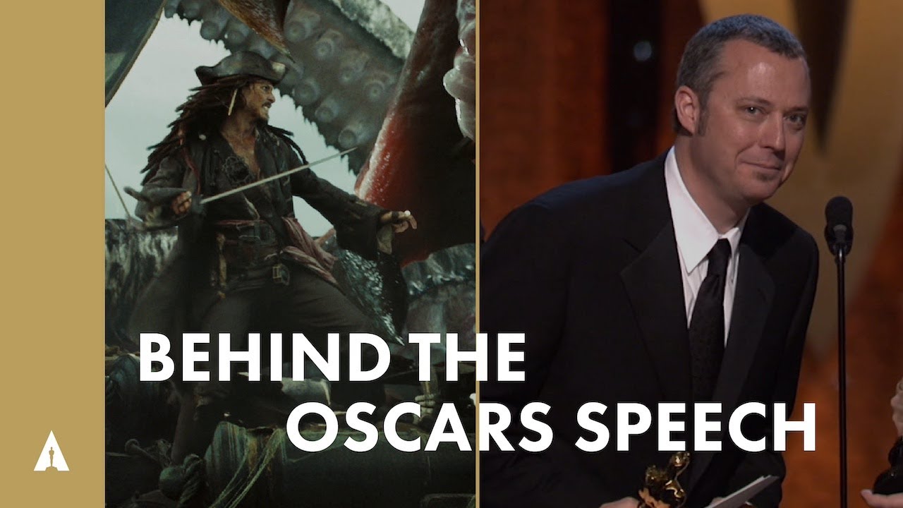 Watch film Pirates of the Caribbean: Dead Man's Chest | Hal Hickel | Best VFX for 'Pirates of the Caribbean: Dead Man's Chest' | Behind the Oscars Speech