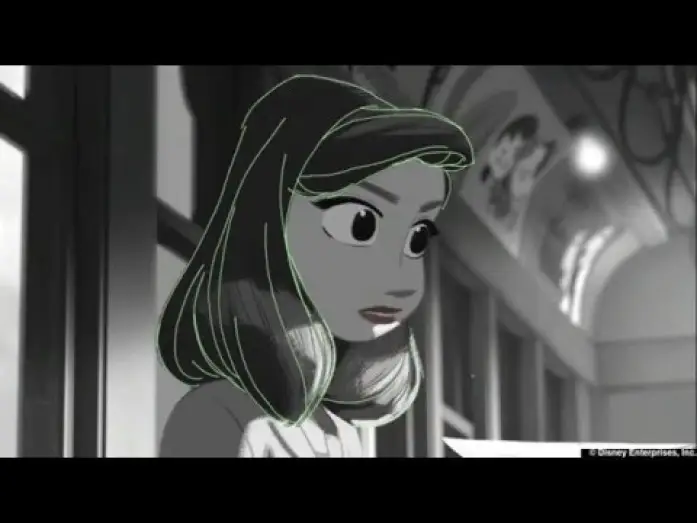 Watch film Paperman | WDAS Technology Projects: Computer Assisted Animation of Line and Paint in Disney's Paperman
