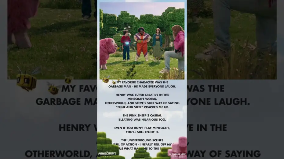 Watch film Minecraft | A Minecraft Movie: A 9-Year-Old Fan's Review