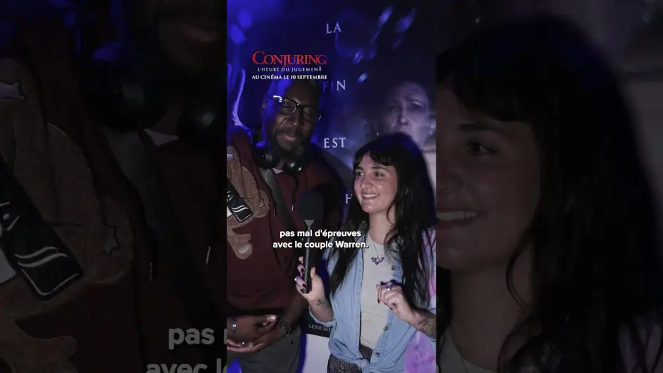 Watch film The Conjuring: Last Rites | Et toi, qu'est-ce que tu aimerais dire &agrave; Vera Farmiga et Patrick Wilson ? 🥹 #Conjuring