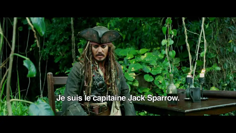 Watch film Pirates of the Caribbean: On Stranger Tides | Bande-annonce 1 VOST (avec intro Jack Sparrow)