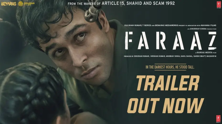 Watch film Faraaz | FARAAZ | Official Trailer | Hansal Mehta | Anubhav Sinha | Zahan K, Aditya R | Bhushan K | 3 FEB '23
