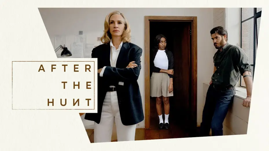 Watch film After the Hunt | Scene at the Academy (with Julia Roberts, Andrew Garfield, Luca Guadagnino, & More)