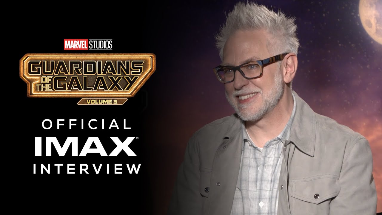 Watch film Guardians of the Galaxy Vol. 3 | James Gunn | IMAX® Interview