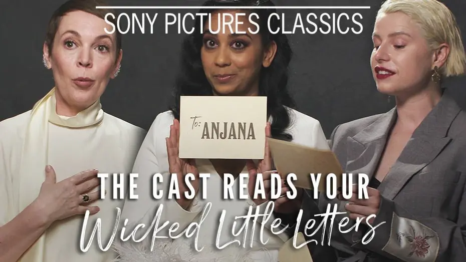 Watch film Wicked Little Letters | Olivia Colman, Anjana Vasan & Jessie Buckley Read Your Wicked Little Letters