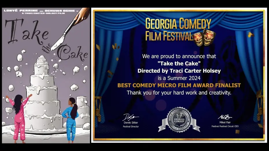 Watch film Take the Cake | Take the Cake, Comedy Micro Film Interview with Director Traci Carter Holsey