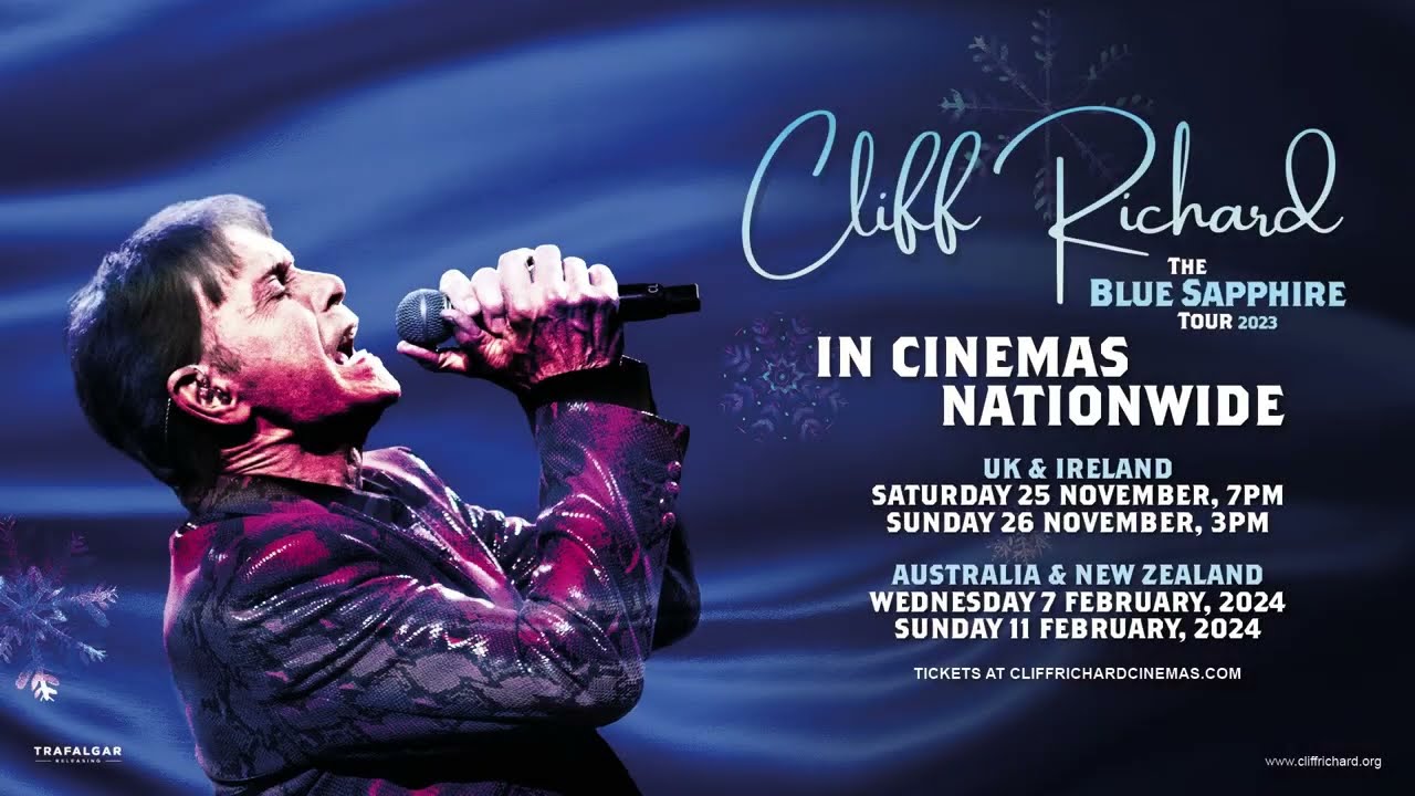 Watch film Cliff Richard: The Blue Sapphire Tour 2023 | Cliff Richard: The Blue Sapphire Tour 2023 | Cinema Announcement Video