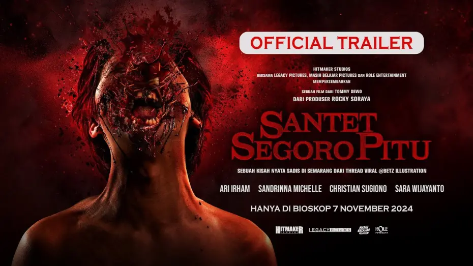 Watch film Santet Segoro Pitu | Official Trailer Santet Segoro Pitu - di Bioskop Mulai 7 November 2024