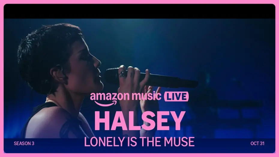 Watch film Amazon Music Live with Halsey | Halsey - Lonely is the Muse (Amazon Music Live) | Amazon Music