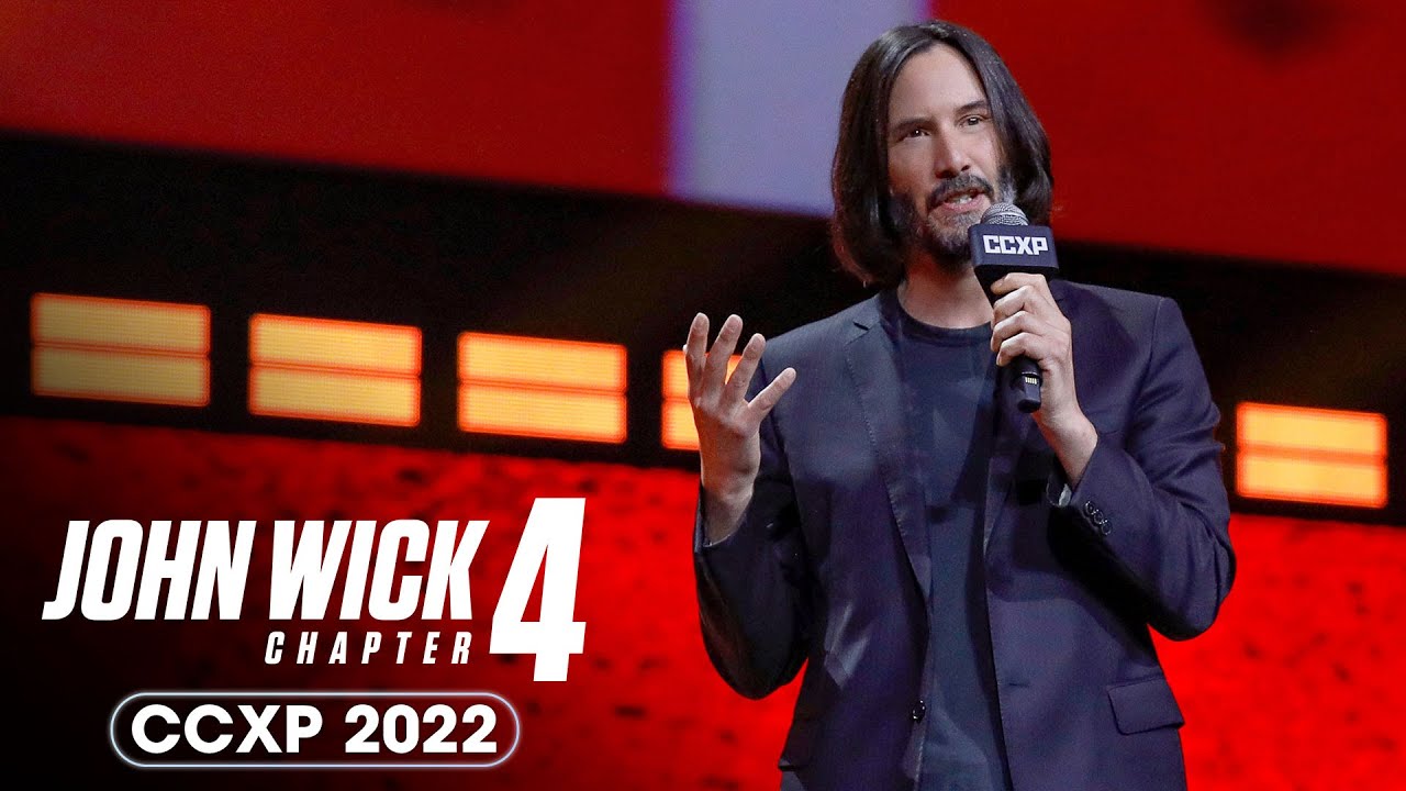 Watch film John Wick: Chapter 4 | John Wick: Chapter 4 at CCXP 2022 – Keanu Reeves