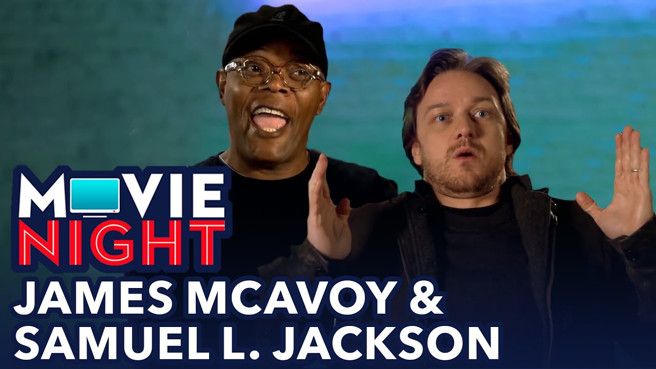 Watch film Glass | James McAvoy & Samuel L. Jackson Share Their Cinema Etiquette | MOVIE NIGHT