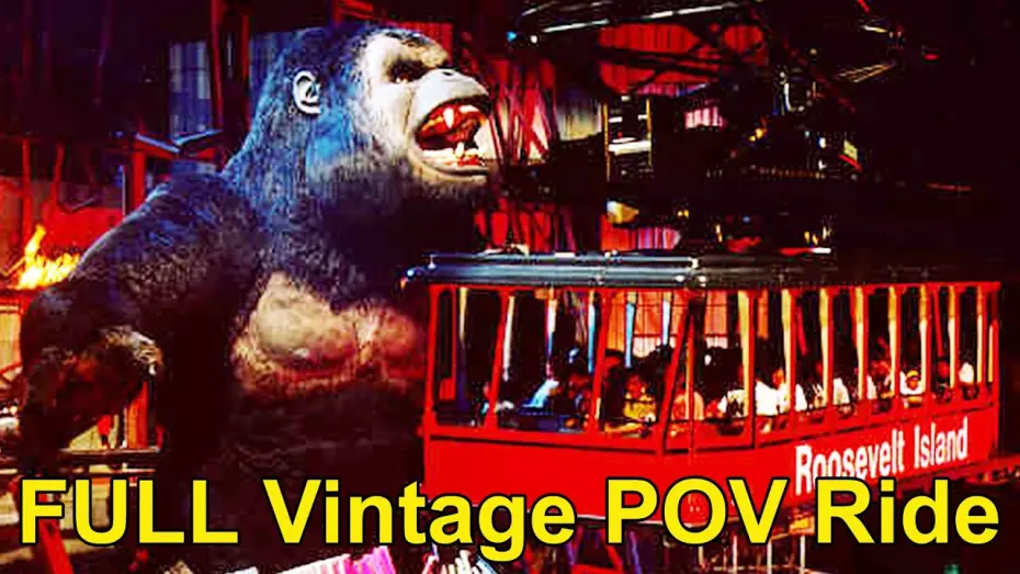 Watch film Kongfrontation | Kongfrontation FULL Vintage POV Ride 1996, Universal Studios Florida Theme Park, Orlando, King Kong