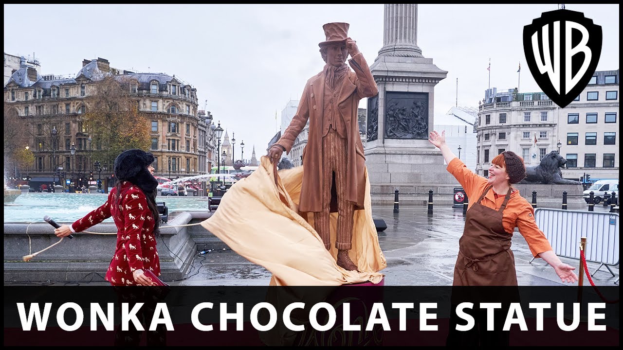 Watch film Wonka | Chocolate Statue Reveal