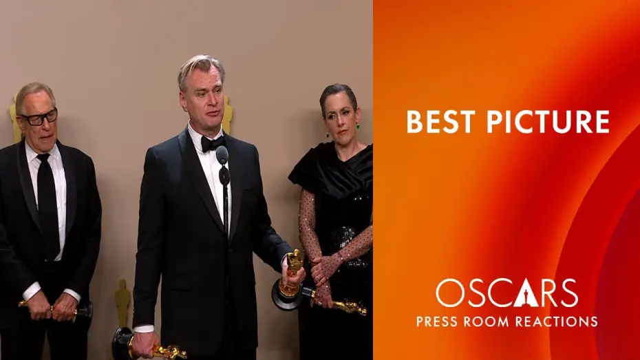 Watch film Oppenheimer | Best Picture | Oppenheimer | Oscars 2024 Press Room Speech