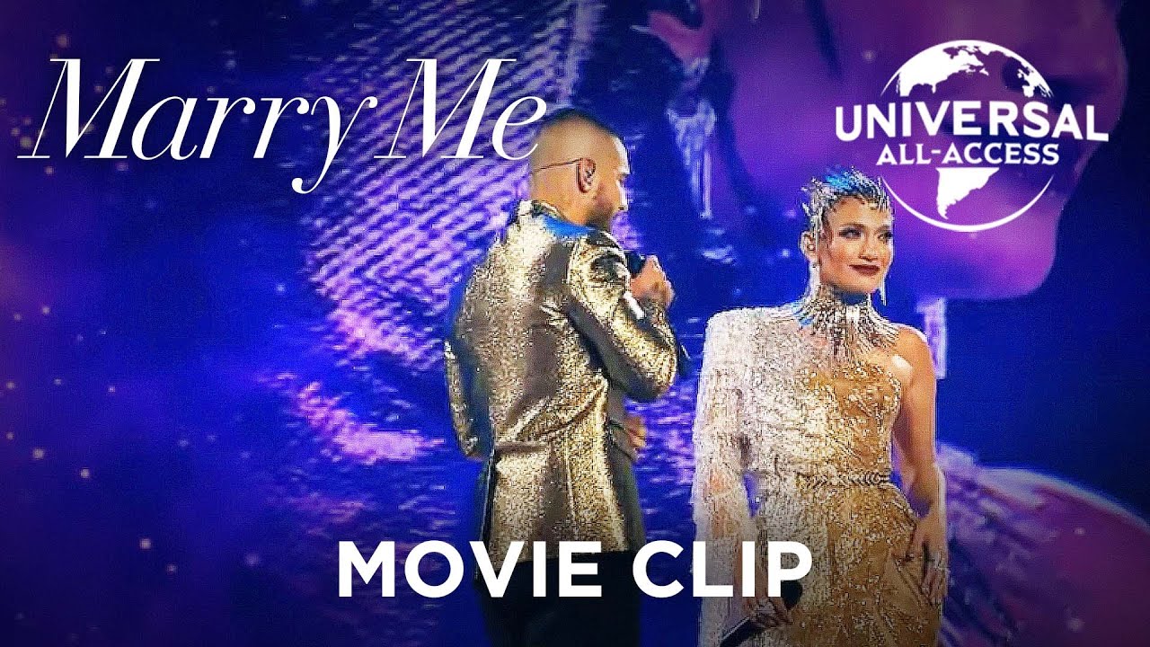 Watch film Marry Me | Marry Me (Starring Jennifer Lopez) | Kat And Bastian Sing Marry Me | Movie Clip