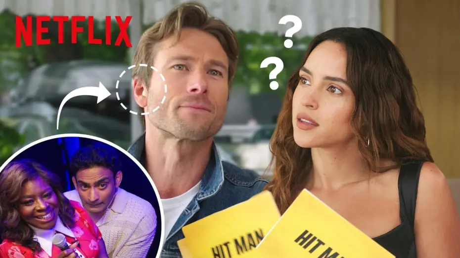 Watch film Hit Man | Glen Powell Ruins Interview with Adria Arjona