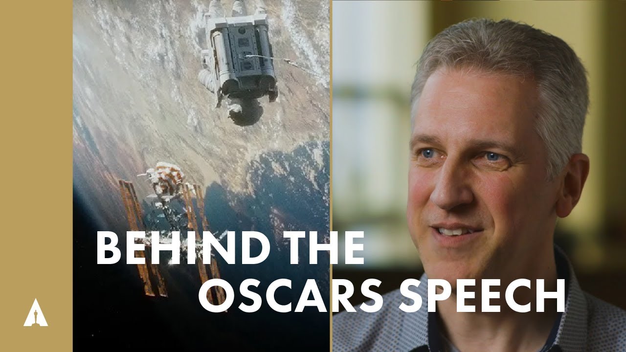 Watch film Gravity | David Shirk | Behind the Oscars Speech