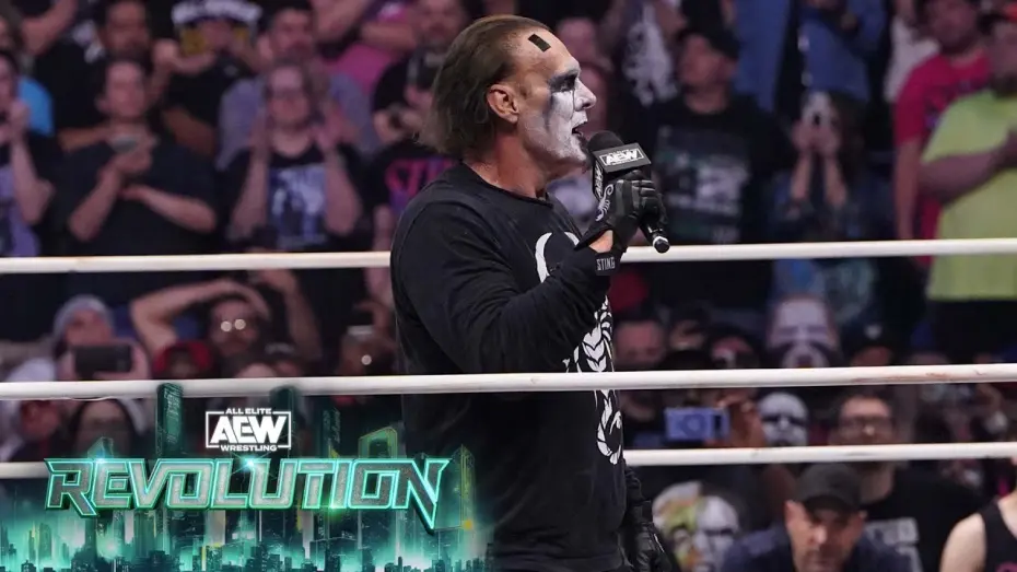 Watch film AEW: Revolution | After AEW Revolution went off the air, Sting shared some final words!