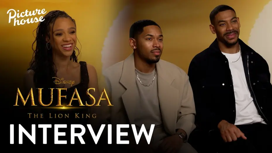 Watch film Mufasa: The Lion King | Interview | Tiffany Boone, Aaron Pierre & Kelvin Harrison Jr.