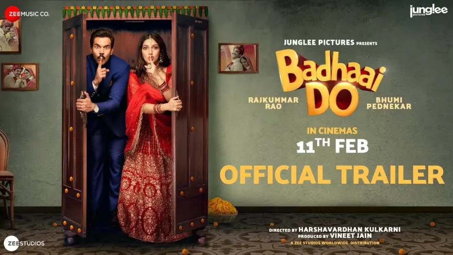 Watch film Badhaai Do | Badhaai Do - Official Trailer | Rajkummar R, Bhumi P | Harshavardhan Kulkarni | In Cinemas 11th Feb