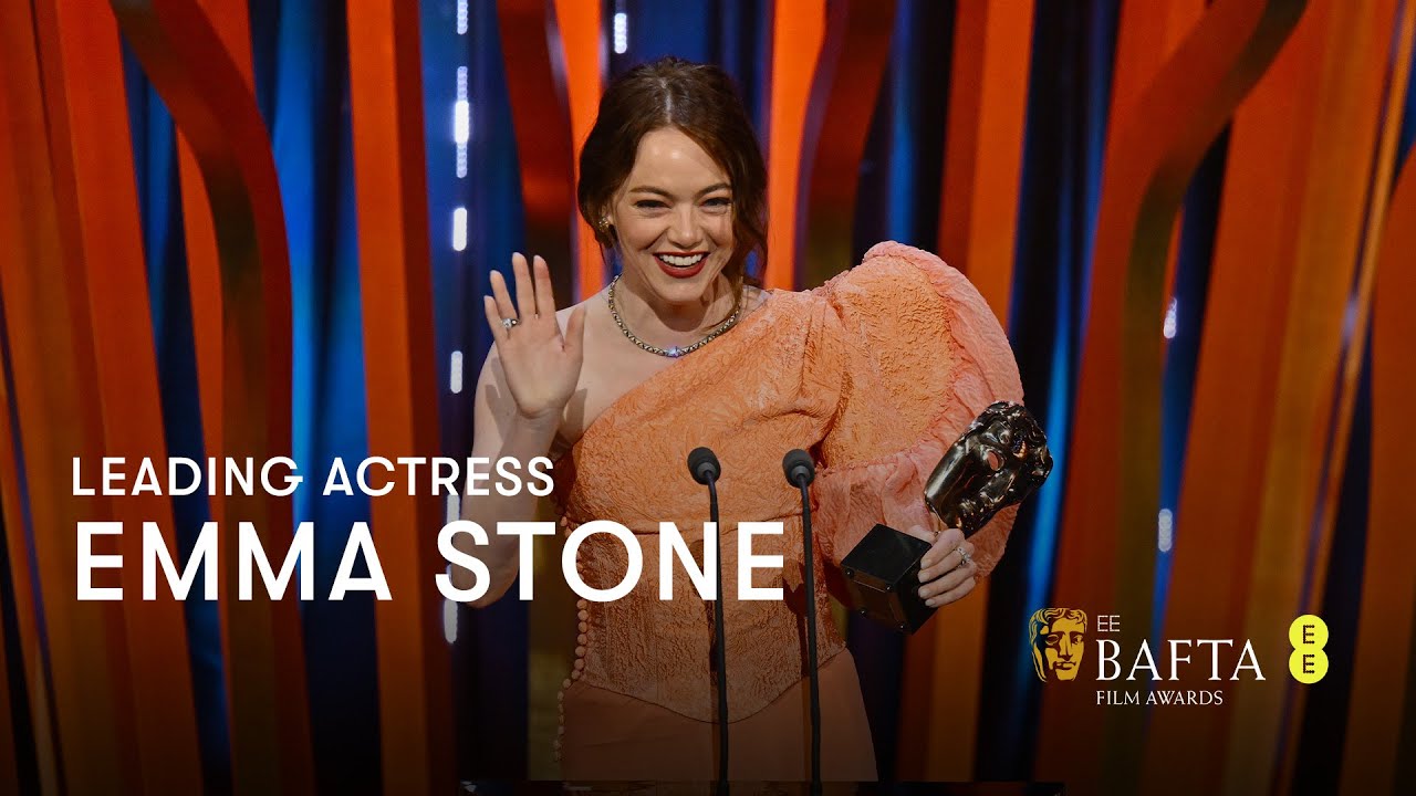 Watch film Poor Things | Emma Stone wins Leading Actress for Poor Things | EE BAFTA Film Awards 2024