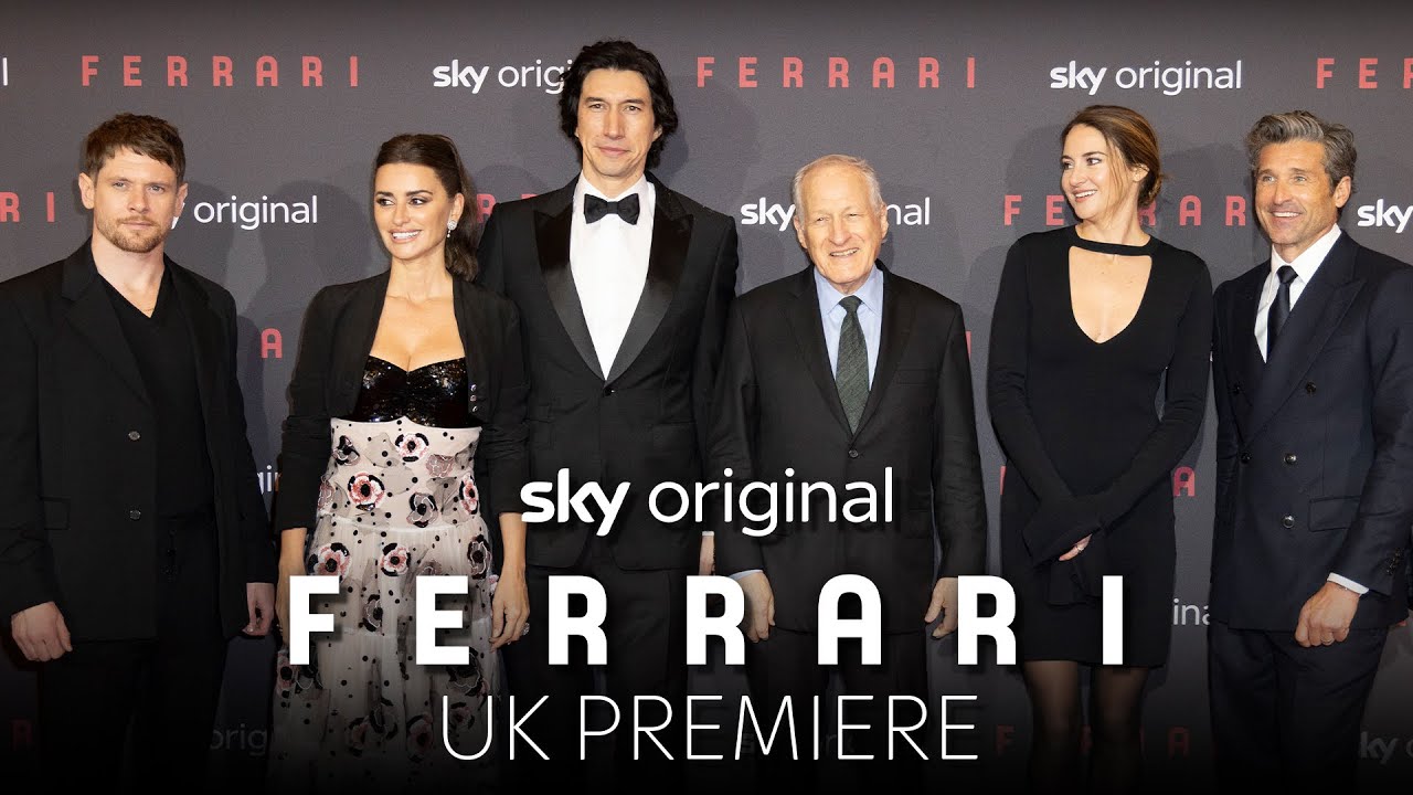 Watch film Ferrari | Leicester Square Premiere