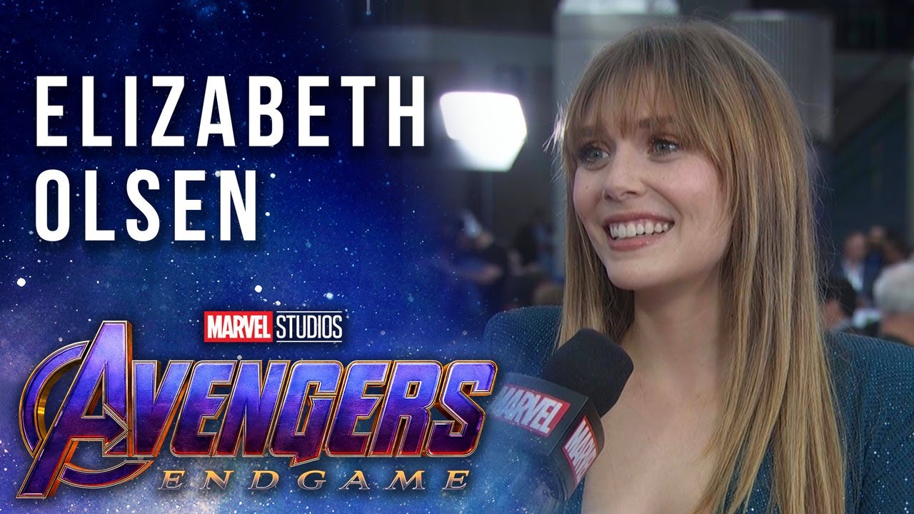 Watch film Avengers: Endgame | Elizabeth Olsen at the Premiere