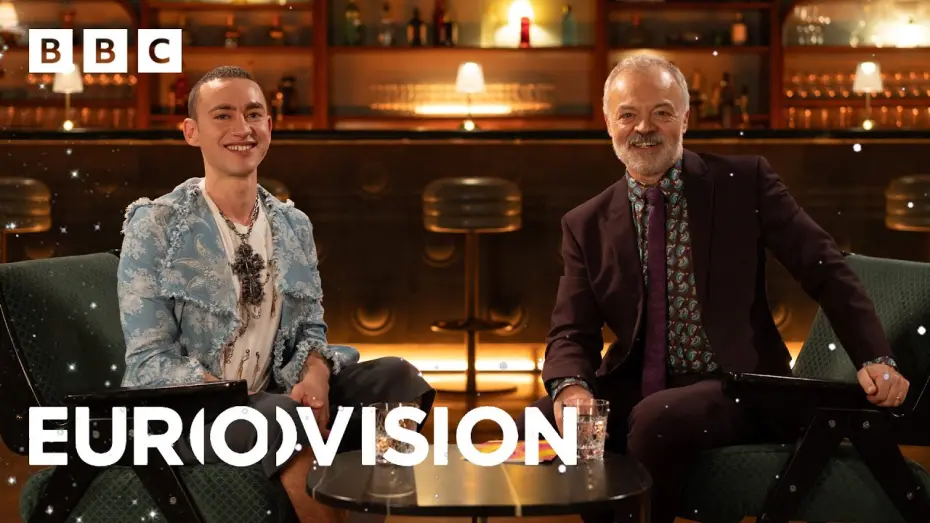 Watch film Eurovision Song Contest 2024: Graham Meets Olly | Eurovision 2024: Graham Norton meets Olly Alexander 🪩 ⭐ - BBC