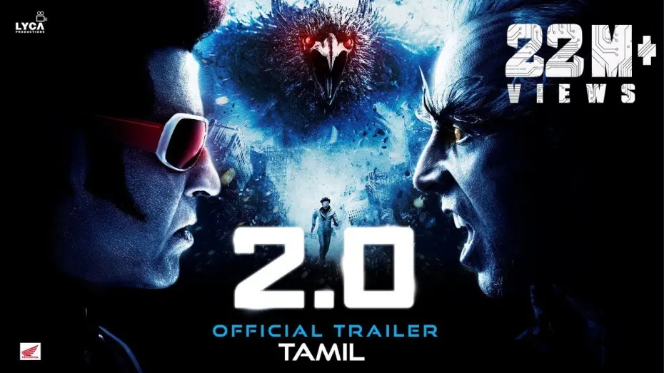 Watch film 2.0 | 2.0 - Official Trailer [Tamil] | Rajinikanth | Akshay Kumar | A R Rahman | Shankar | Subaskaran