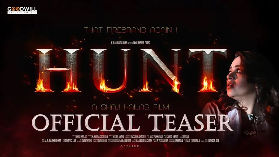 Watch film Hunt | Hunt Official Teaser | Shaji Kailas | Bhavana | Aditi Ravi | Rahul Madhav | Renji Panicker | Nandu